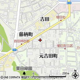 茨城県水戸市元吉田町2960-2周辺の地図