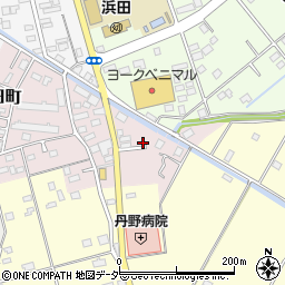 茨城県水戸市浜田町610周辺の地図