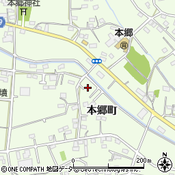 群馬県高崎市本郷町1031周辺の地図