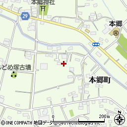 群馬県高崎市本郷町1056周辺の地図