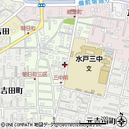 茨城県水戸市朝日町2898-1周辺の地図