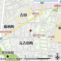茨城県水戸市元吉田町2955-1周辺の地図