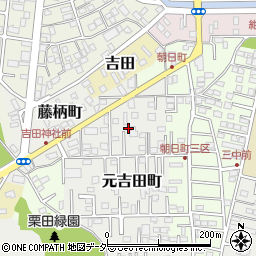 茨城県水戸市元吉田町2958-10周辺の地図