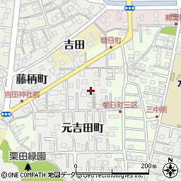 茨城県水戸市元吉田町2956-1周辺の地図