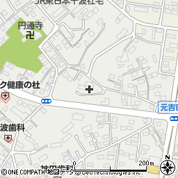 茨城県水戸市元吉田町28-9周辺の地図