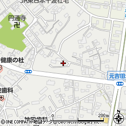 茨城県水戸市元吉田町28-8周辺の地図