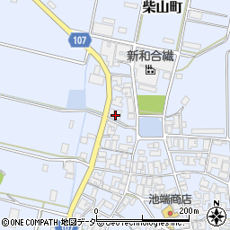 石川県加賀市柴山町ゆ周辺の地図