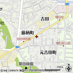茨城県水戸市元吉田町2942-2周辺の地図