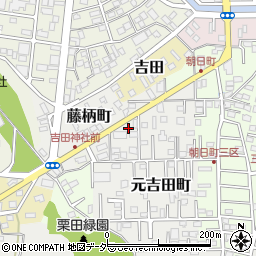 茨城県水戸市元吉田町2941-2周辺の地図