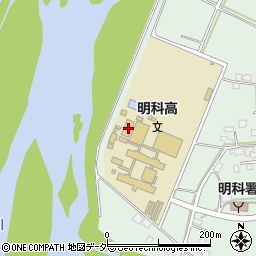 長野県安曇野市明科東川手潮101周辺の地図