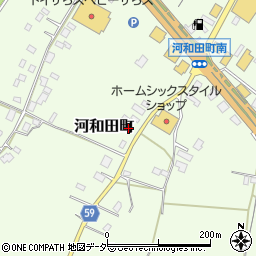 茨城県水戸市河和田町3771周辺の地図