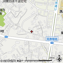 茨城県水戸市元吉田町53-5周辺の地図