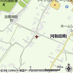 茨城県水戸市河和田町3677周辺の地図