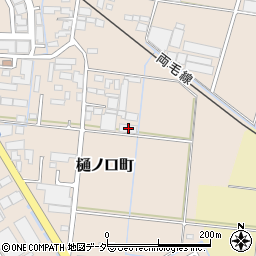 栃木県栃木市樋ノ口町243周辺の地図