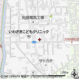 群馬県前橋市箱田町1189周辺の地図
