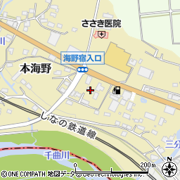 長野県東御市本海野1692周辺の地図
