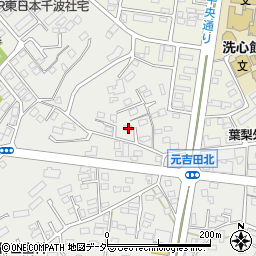 茨城県水戸市元吉田町58周辺の地図
