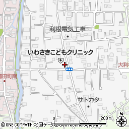 群馬県前橋市箱田町1348周辺の地図