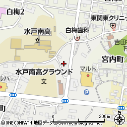 茨城県水戸市元吉田町3260-13周辺の地図