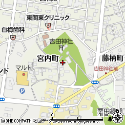 茨城県水戸市宮内町3211周辺の地図
