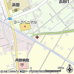 茨城県水戸市浜田町98周辺の地図