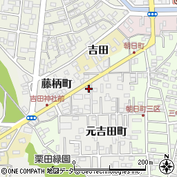茨城県水戸市元吉田町2942-6周辺の地図