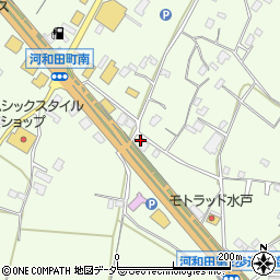 茨城県水戸市河和田町355周辺の地図