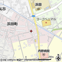 茨城県水戸市浜田町63周辺の地図