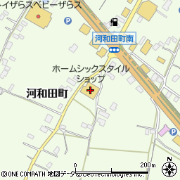 茨城県水戸市河和田町3755-1周辺の地図