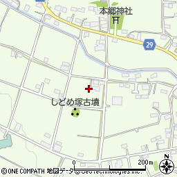 群馬県高崎市本郷町1314周辺の地図