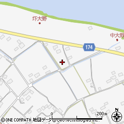 茨城県水戸市圷大野137-5周辺の地図