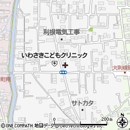 群馬県前橋市箱田町1188-2周辺の地図