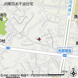 茨城県水戸市元吉田町53-13周辺の地図