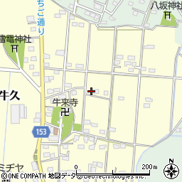栃木県栃木市大平町牛久486周辺の地図