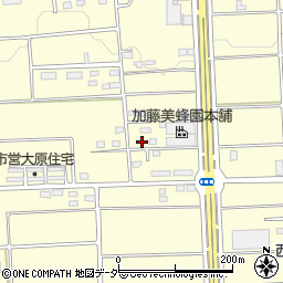 群馬県太田市大原町1502周辺の地図