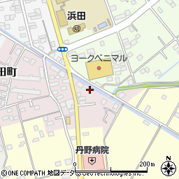 茨城県水戸市浜田町61周辺の地図