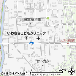 群馬県前橋市箱田町1191周辺の地図