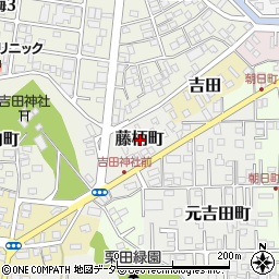 茨城県水戸市藤柄町周辺の地図