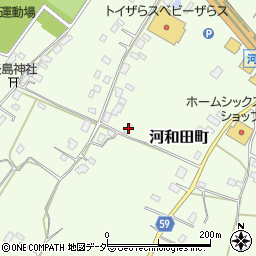 茨城県水戸市河和田町3616周辺の地図