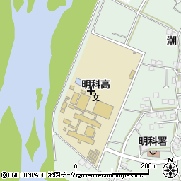 長野県安曇野市明科東川手潮93周辺の地図