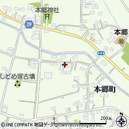 群馬県高崎市本郷町1037周辺の地図