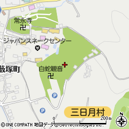 三日月村周辺の地図