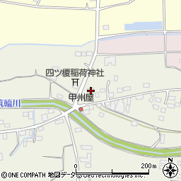 茨城県桜川市友部510-1周辺の地図