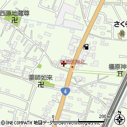 栃木県小山市羽川348周辺の地図