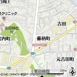 茨城県水戸市藤柄町1428周辺の地図