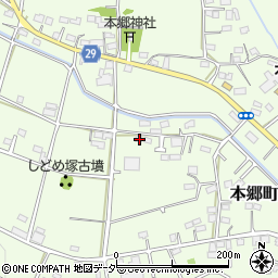 群馬県高崎市本郷町1053周辺の地図