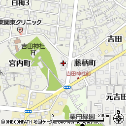 茨城県水戸市藤柄町1536周辺の地図