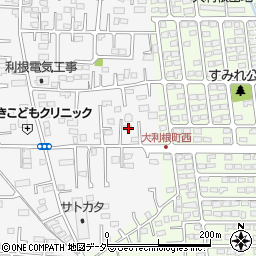 群馬県前橋市箱田町1211周辺の地図