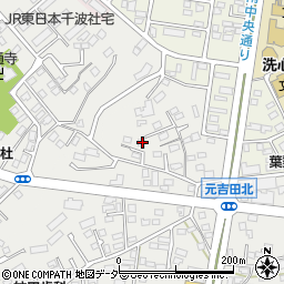 茨城県水戸市元吉田町53-6周辺の地図