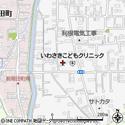 群馬県前橋市箱田町1354周辺の地図